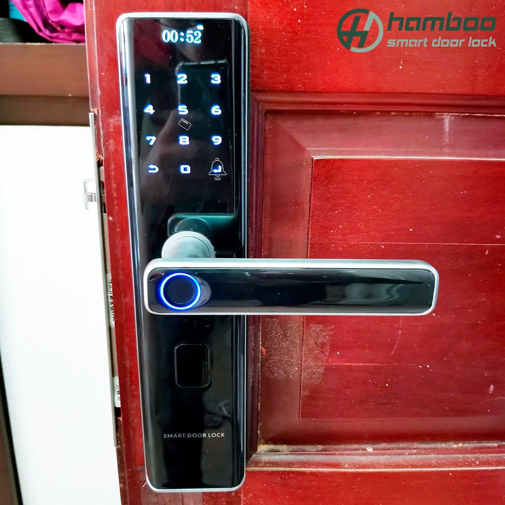 Lắp đặt khóa thông minh HSF003 cho căn hộ chung cư Trung Yên Plaza