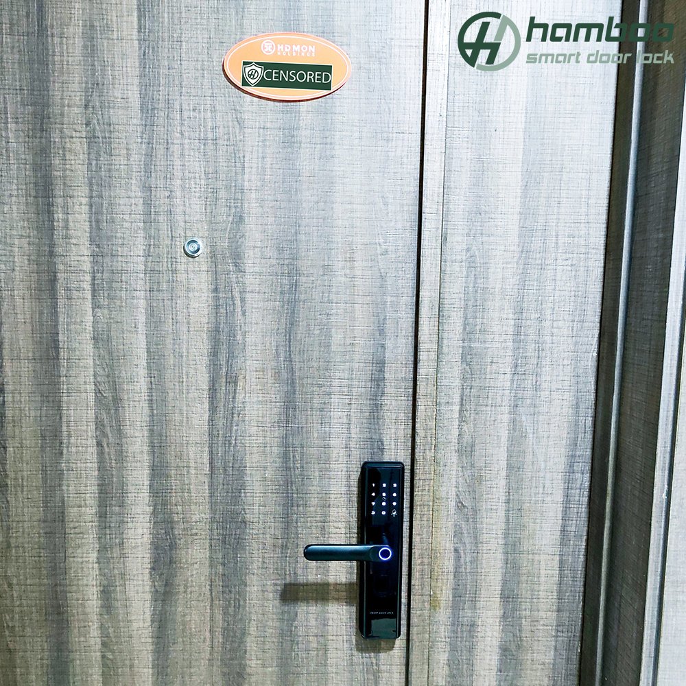 Lắp đặt khóa thông minh HSF003 cho căn hộ chung cư HD Mon Hàm Nghi